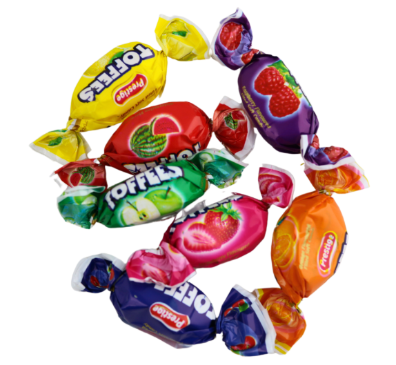 Sweets, Candies & Toffies