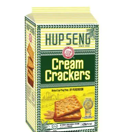 Hupseng cream crackers 125g