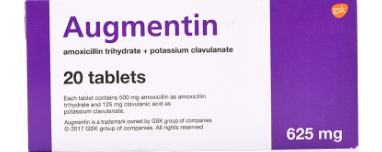 AMOXICILLIN TRIHYDRATE-POTASSIUM CLAVULANATE
