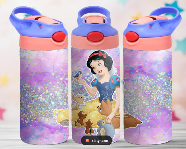 pink small snow white cup