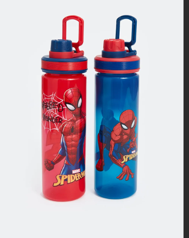 spiderman water bottle