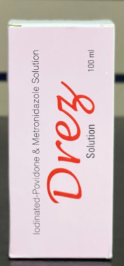 IODINATED POVIDONE &METRONIDAZOLE 100ML