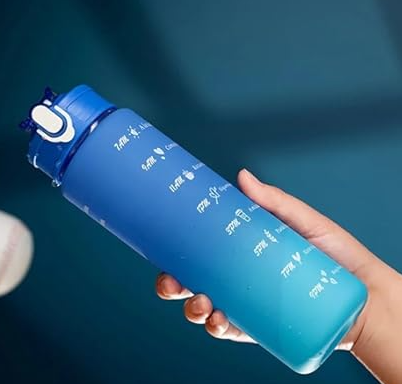 blue sport water bottle 100ml