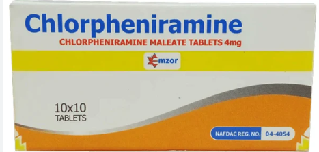 CHLORAMPHENIRAMINE MALEATE