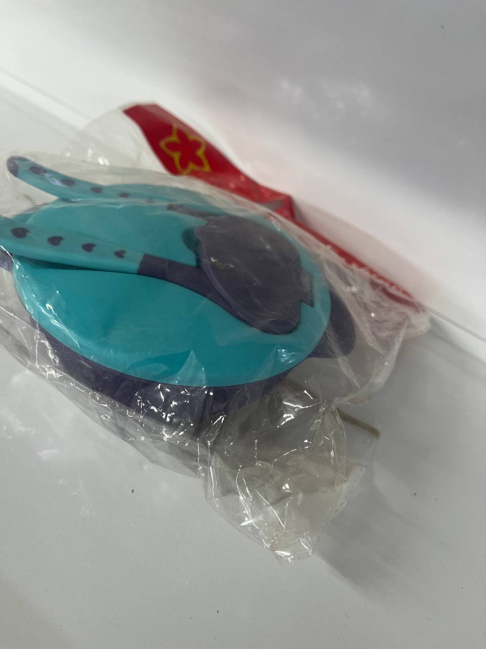 Plastic Bowl w/ Double spoon set