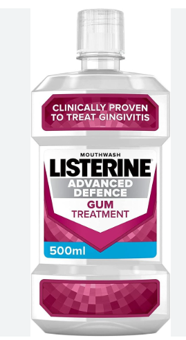 Listerine Advanced Defence Gum Treatment 500ml