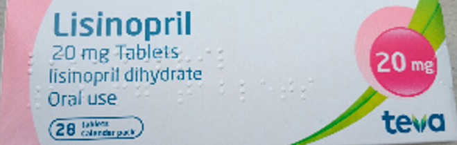 LISINOPRIL 20MG