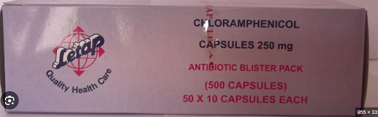 CHLORAMPHENICOL 250MG