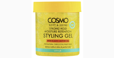 WHOLE SALE (36 PER CARTON) STRONG HOLD MOISTURE RETENTION STYLE - 450GM COSMO SOFT & SHINE (ARABIC LABEL) (COSMO SERIES) [COM33101972]