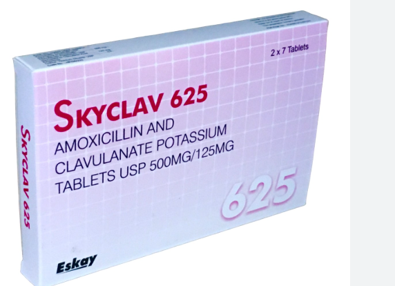 AMOXICILLIN AND CLAVULANATE POTASSIUM TABLETS USP 500MG/125MG