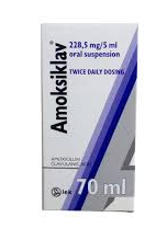 AMOXICILLIN CLAVNANTE SUSPENSION