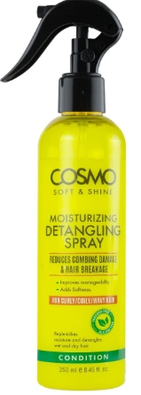 WHOLE SALE (48 PER CARTON)DETANING SPRAY 250ML AVOCADO & SHEA BUTTER (SOFT & SHINE) (COSMO SERIES)[COM31116226]