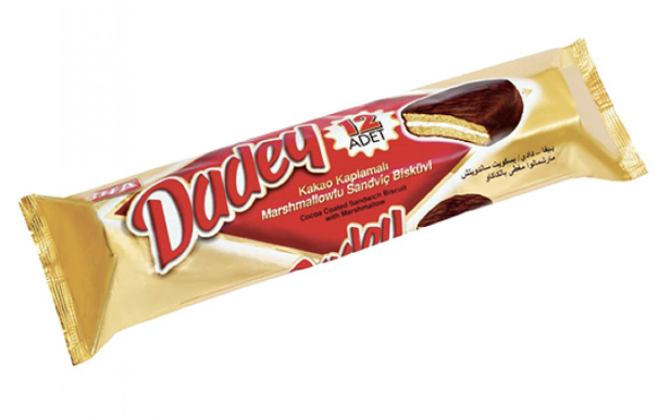 Bifa Dadey Chocolate Coated Sandwich Biscuits with Marshmallow