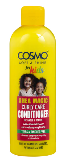 WHOLE SALE (24 PER CARTON)CURLY CARE CONDITIONER 480ML FOR KIDS (SHEA MAGIC SOFT & SHINE) (COSMO SERIES)[COM33103789]