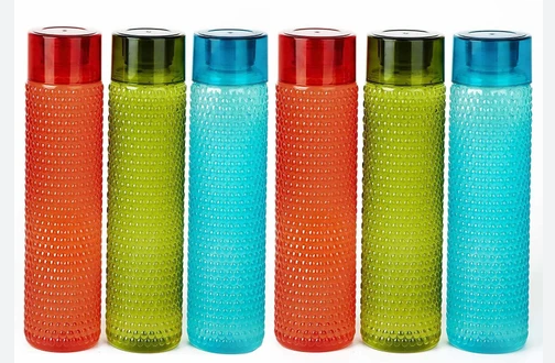 dotted water bottle