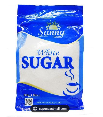 white sugar sachet800g