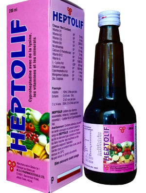 HEPTOLIF SYRUP 200ML