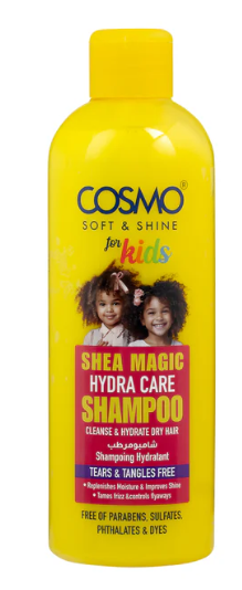 WHOLE SALE (24 PER CARTON)HYDRA CARE SHAMPOO 480ML FOR KIDS (SHEA MAGIC SOFT & SHINE) (COSMO SERIES)[COM33103429]
