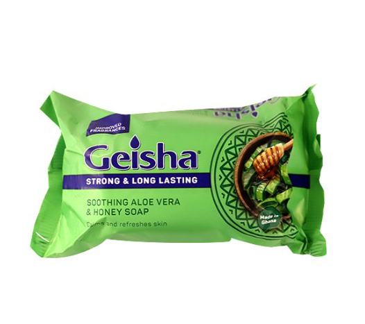 Geisha Soothing Aloe Vera & Honey Soap 250g