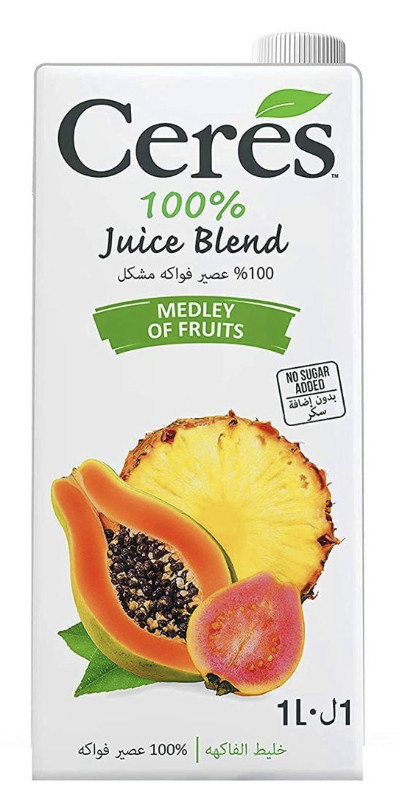 Ceres Fruit Juice Apple, Guava, Other Fruits (Medley of Fruits)