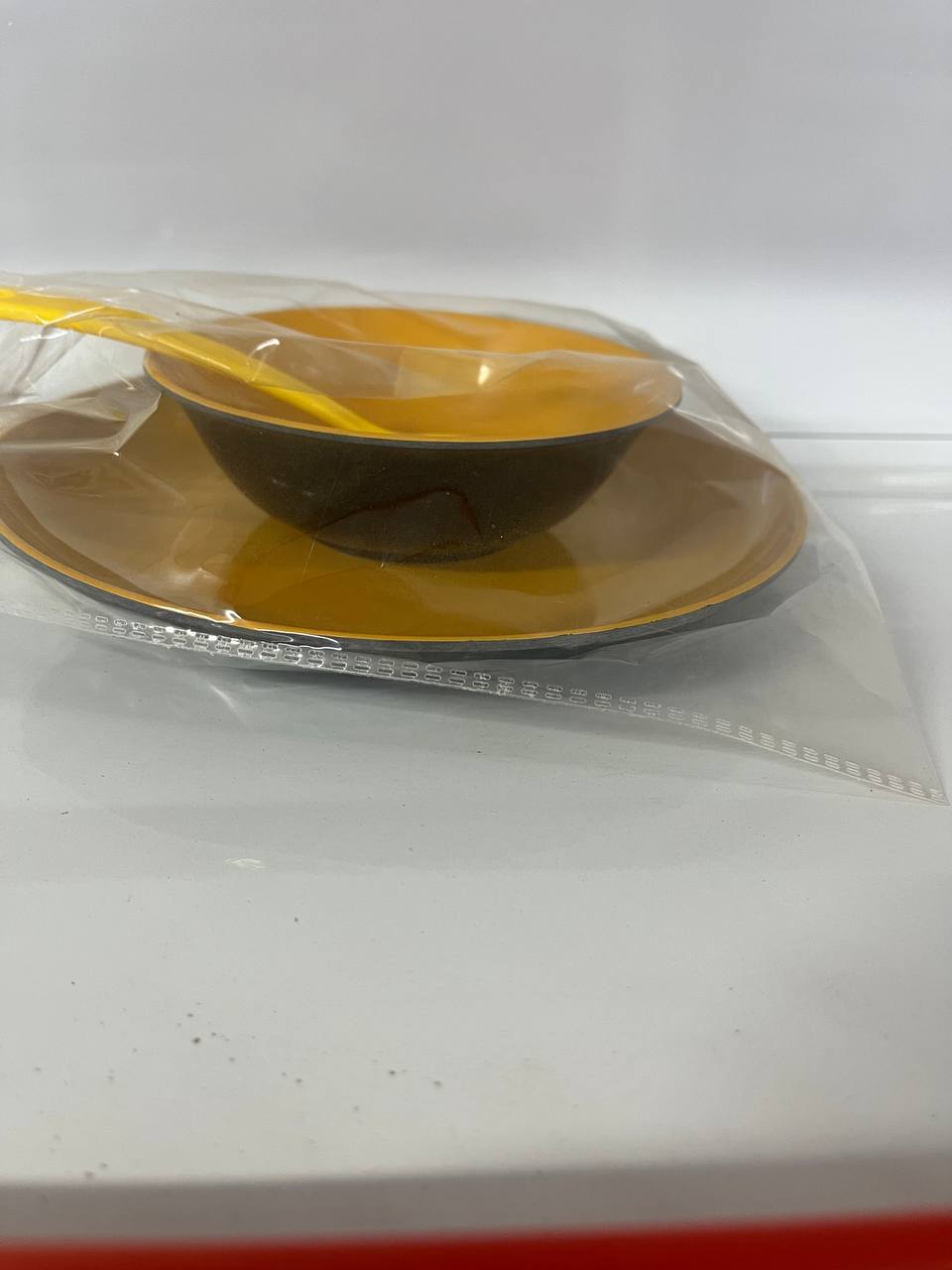 Plastic Bowl Set (yellow)
