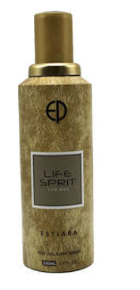 ESTIARA LIFE SPRIT FOR MEN BODY SPRAY 200ML