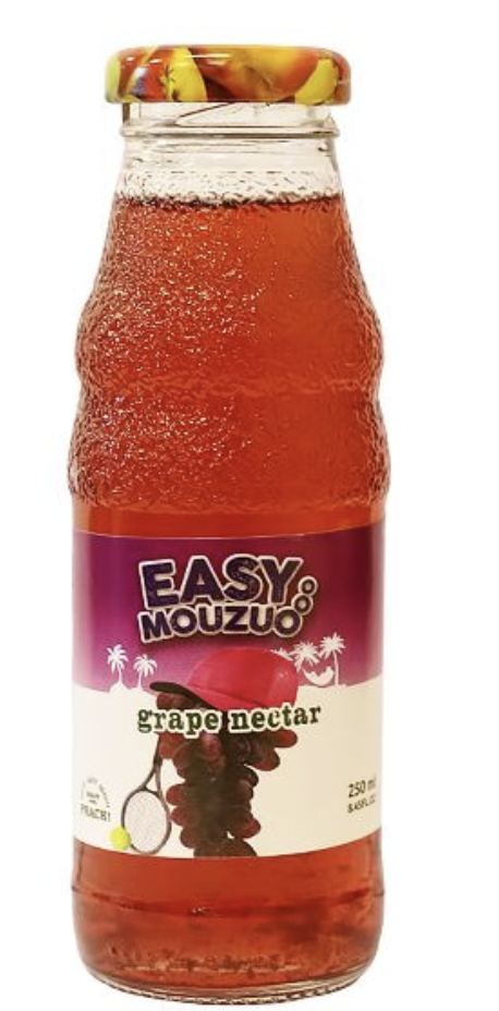 Easy Mouzuo Grape Nectar Glass Bottle 250ML